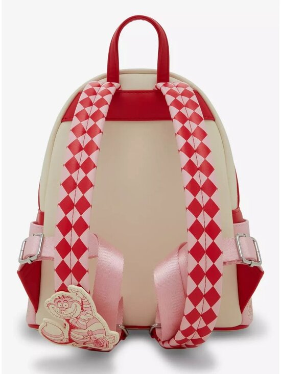 Loungefly Disney Alice in Wonderland Tonal Alice Floral Mini Backpack NEW main image 5